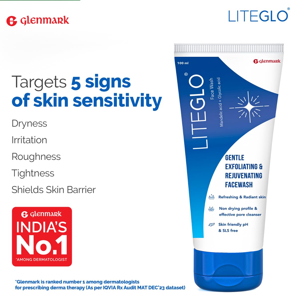 Lite Glo Face Wash 100g