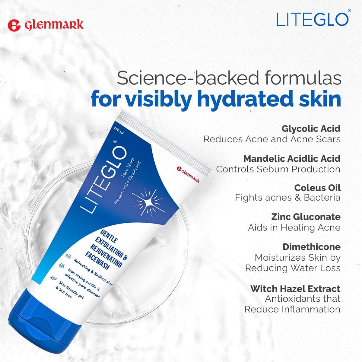 Lite Glo Face Wash 100g