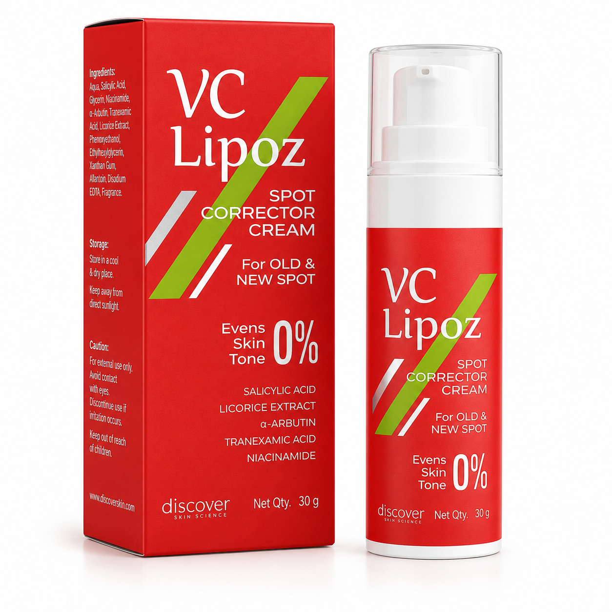 VC Lipoz Spot Corrector Cream 30g
