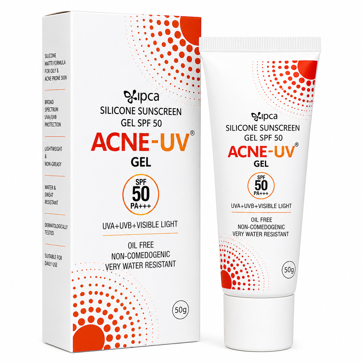 Acne-UV Gel Sunscreen SPF 50 PA+++ 50G