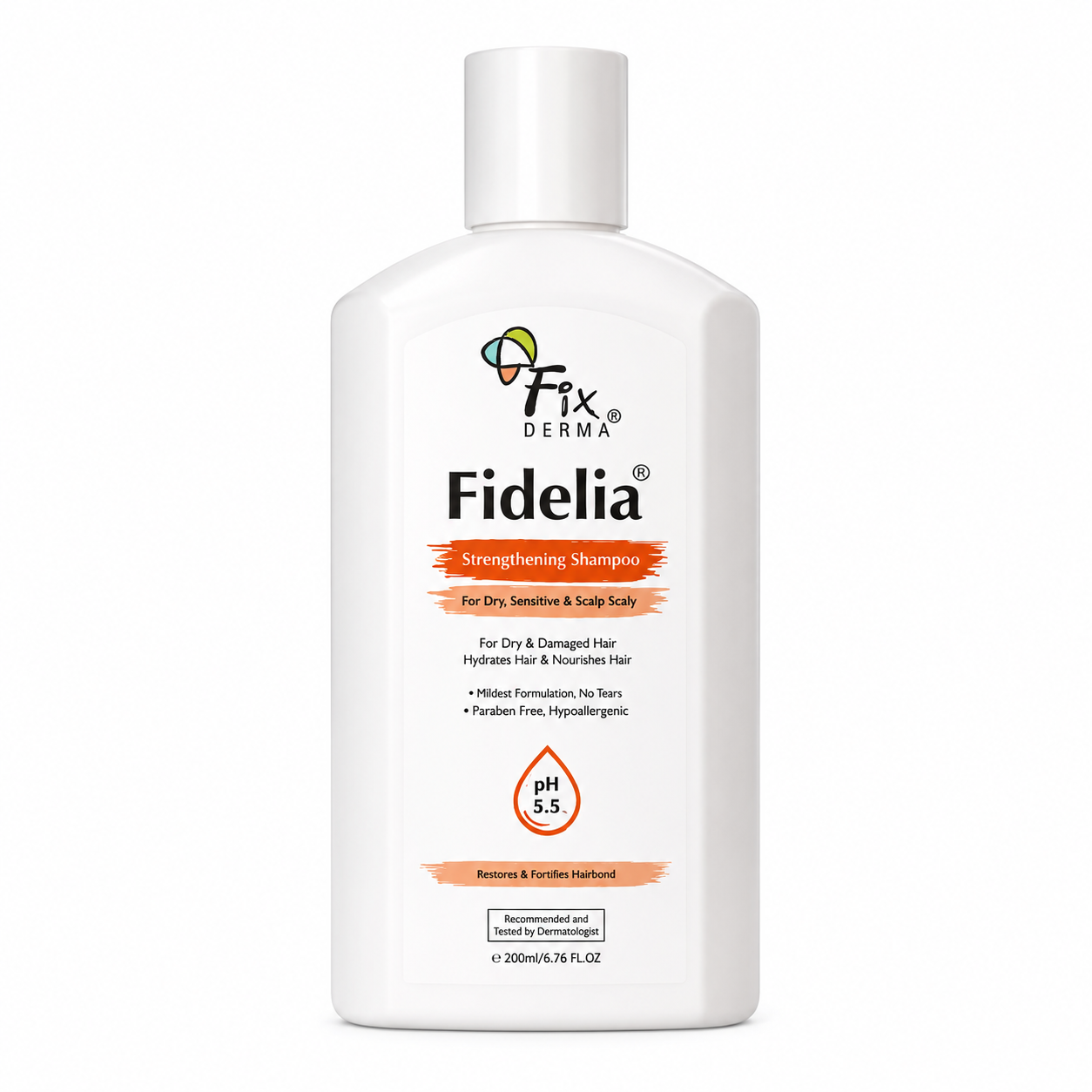 Fixderma Fidelia Strengthening Shampoo 250ml