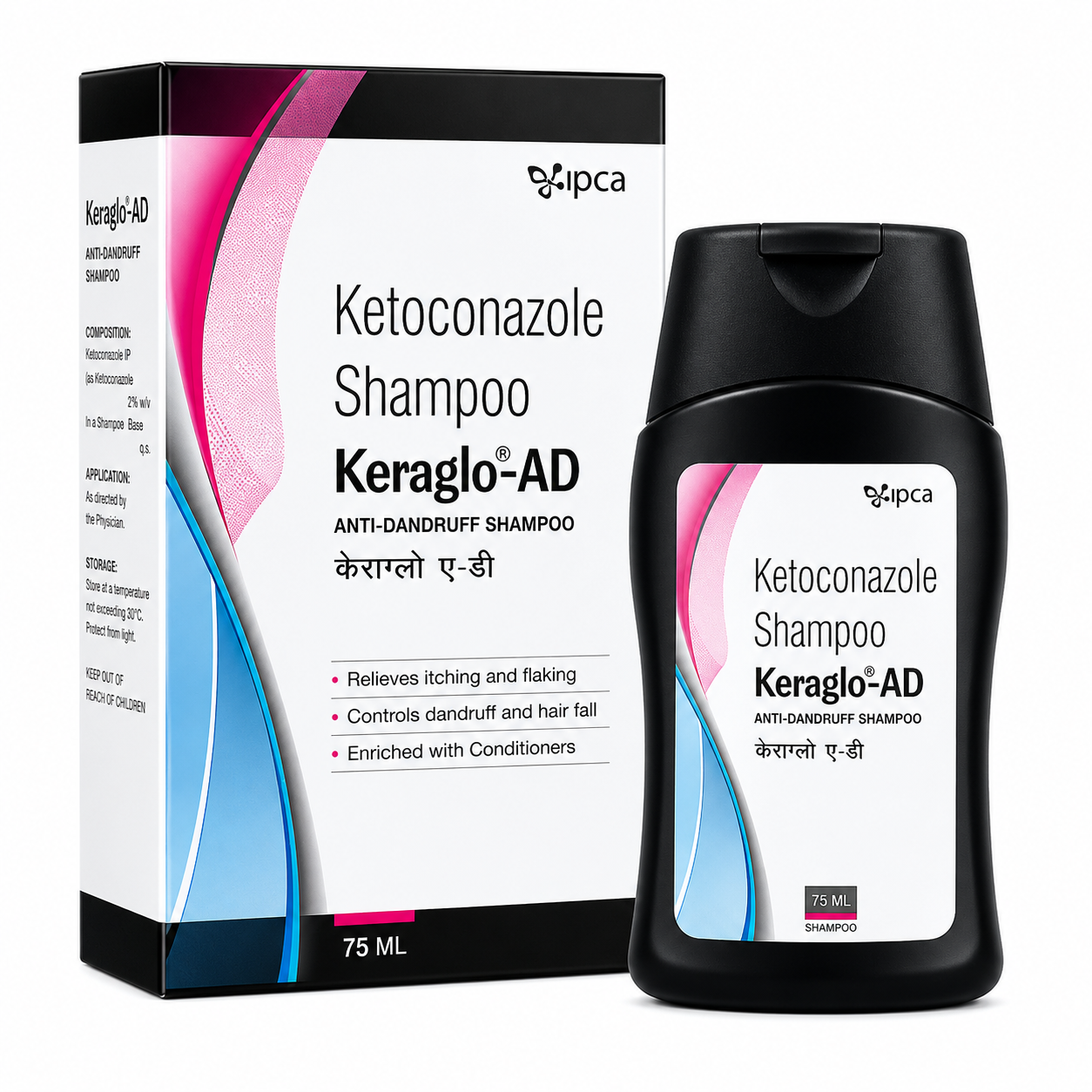 Keraglo-AD Anti-Dandruff Shampoo 75ml