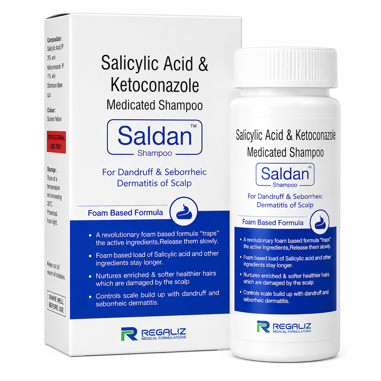 Regaliz Saldan Shampoo 100ml