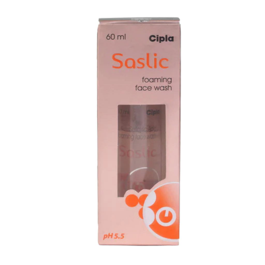 Saslic Salicylic Acid Foaming Face Wash