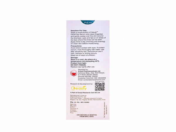 Vasuki Facial Serum 30ml
