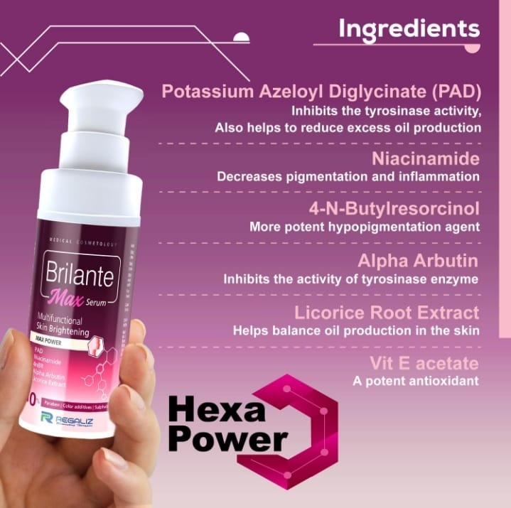 Brilante Max Skin Brightening Serum 30ml